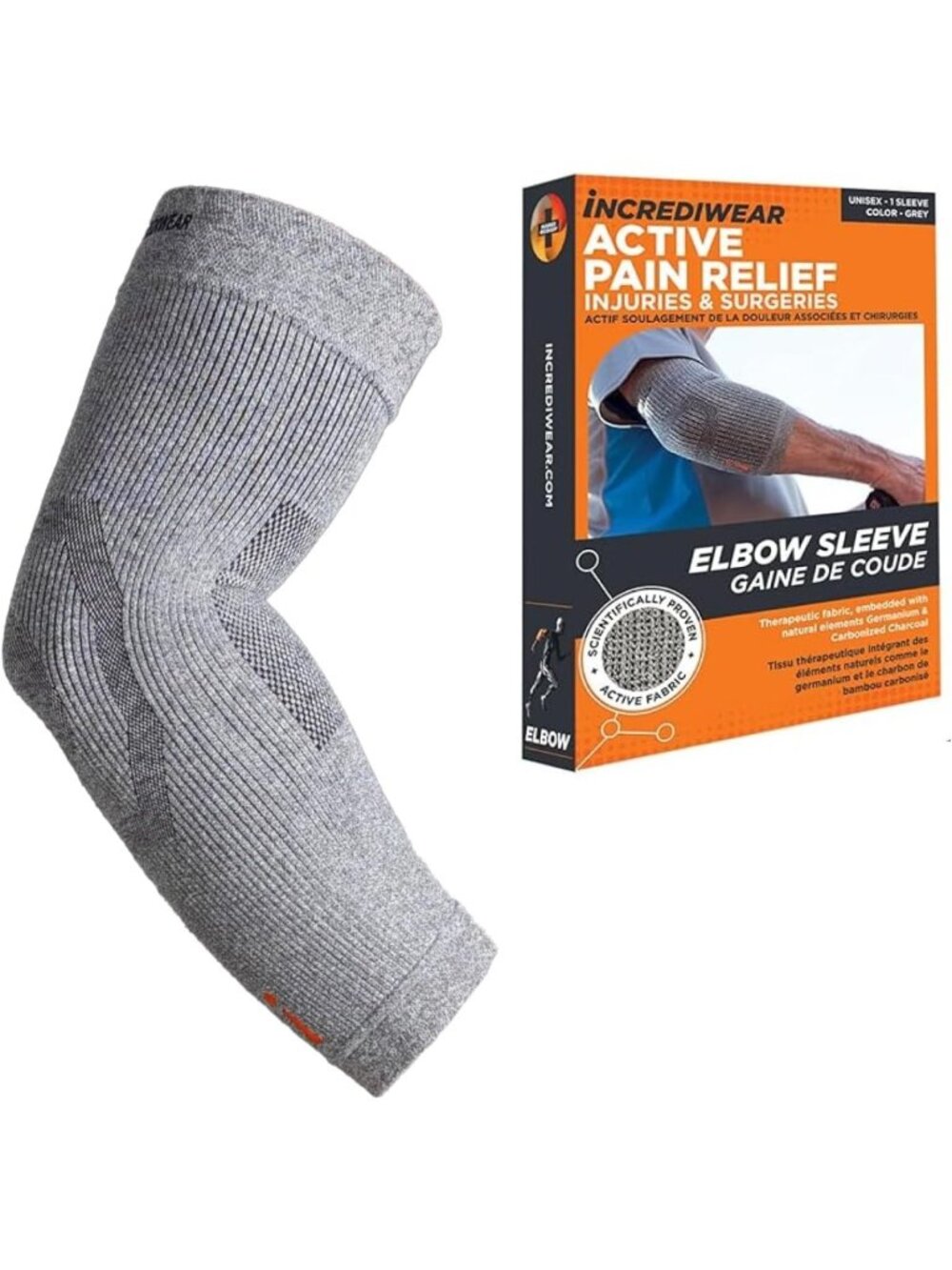 Infrared Elbow Brace Sleeves for Joint Pain Relief & Support - Compression Fit